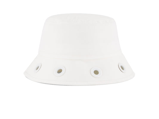 Kids Bucket Hat – White (charm ready)