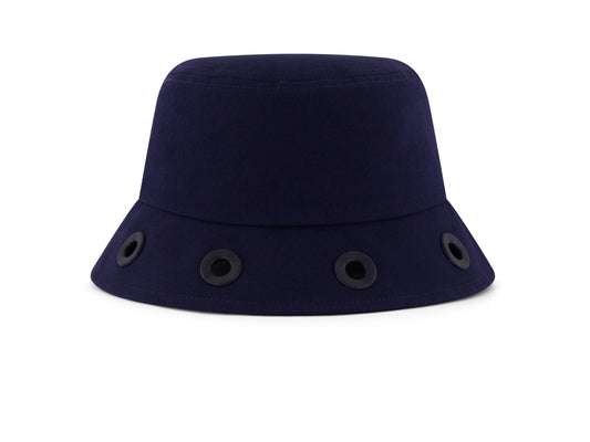 Kids Bucket Hat – Navy (charm ready)